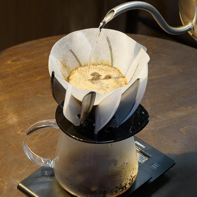 Hario V60 Dripper Suiren – Eleganter Pour-Over-Brewer aus PCT-Resin