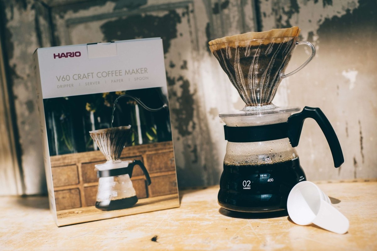 Hario V60-02 Pour-Over-Set – Komplettes Brüh-Set für Specialty Coffee