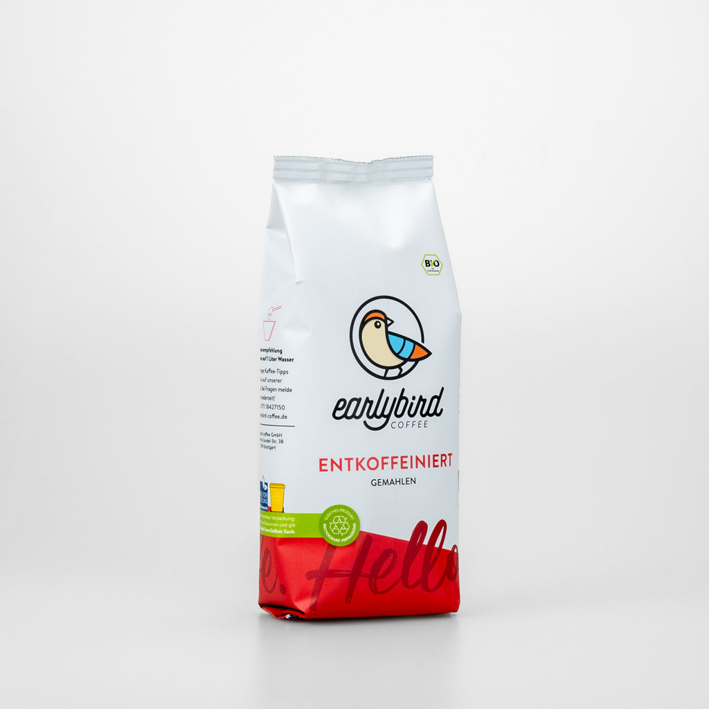 Bio Kaffee Entkoffeiniert House Blend – gemahlen