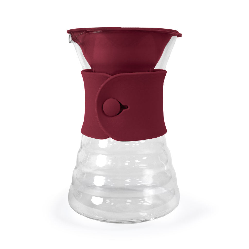 Hario V60 Drip Decanter 700ml - Cranberry - Kaffeezubehör