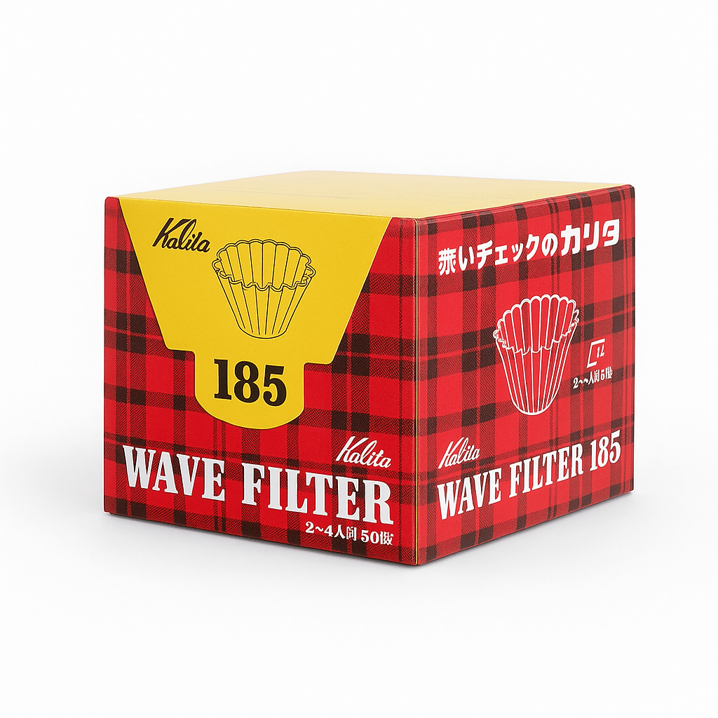 Kalita Wave Papierfilter – Flat-Bottom für gleichmäßige Extraktion