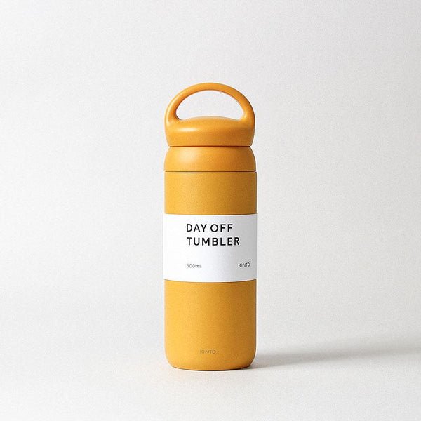Kinto Day Off Travel Tumbler – 500 ml Vakuum-Isolierte Flasche
