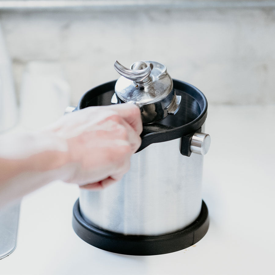 Rhino Coffee Gear Rhino Edelstahl-Klopfbox - Kaffeezubehör