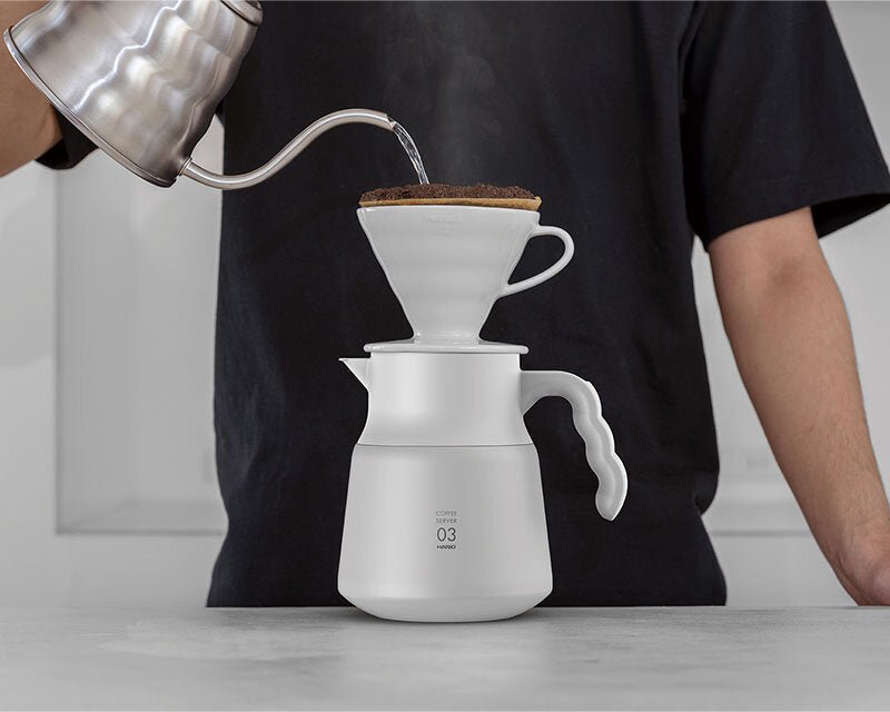 Hario V60 Isolierter Edelstahl-Server PLUS 800 ml